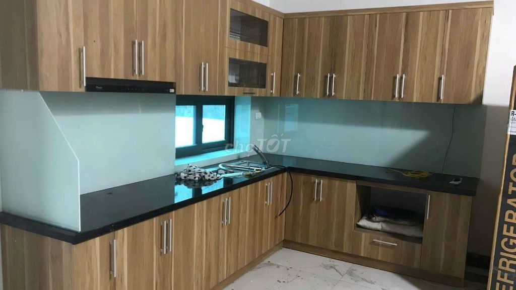 Tủ bếp gỗ MDF lõi xanh. Mua bán Tủ, kệ gia đình tại Quận Hoàng Mai Hà Nội được đăng bởi Hoàng minh hình 1