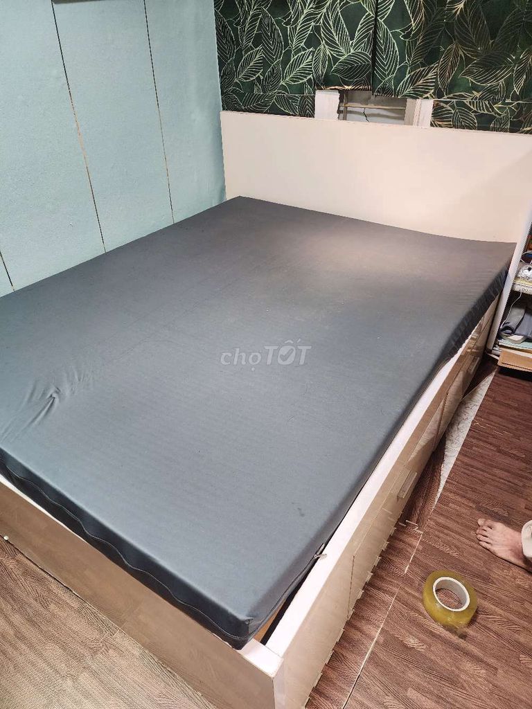 Nệm Liên Á Cao su 1m6x2m Không xẹp lún. Mua bán Giường, chăn ga gối nệm tại Quận Tân Bình Tp Hồ Chí Minh được đăng bởi hai hình 1