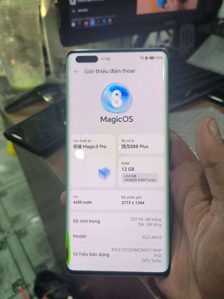 Honor Magic3 Pro 256GB Trắng. Mua bán Điện thoại tại Huyện Hóc Môn Tp Hồ Chí Minh được đăng bởi nghia phan hình 1