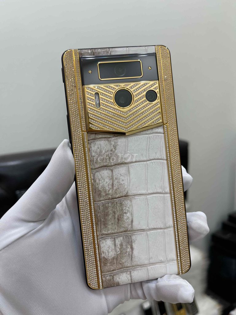Vertu Meta 2 Gold Kim Cương like new fullbox. Mua bán Điện thoại tại Huyện Quốc Oai Hà Nội được đăng bởi Rồng Luxury hình 1
