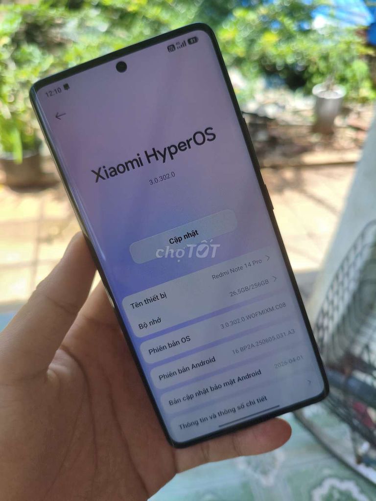 Xiaomi Redmi Note 14 Pro 8GB/256GB Đen. Mua bán Điện thoại tại Thành phố Thủ Đức Tp Hồ Chí Minh được đăng bởi doanh hình 1