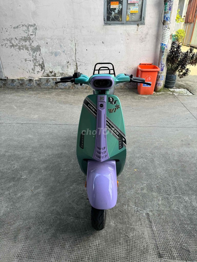 Xe đạp điện DK Bike V1 Xanh ngọc. Mua bán Xe điện tại Quận 12 Tp Hồ Chí Minh được đăng bởi  Nghĩa hình 4