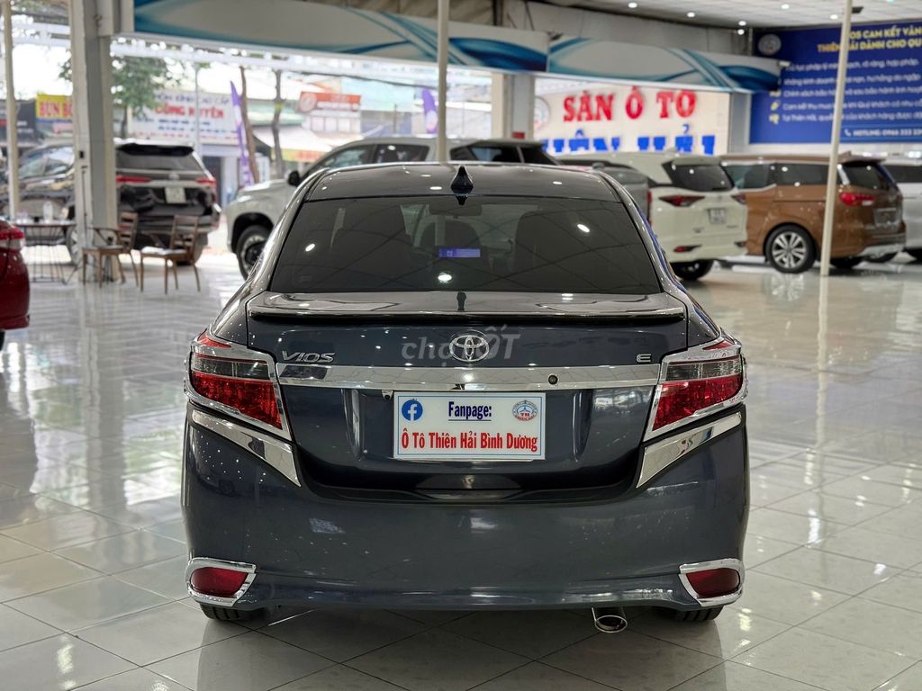 Toyota Vios 1.5E MT 2014 số sàn màu xám. Mua bán Ô tô tại Quận 7 Tp Hồ Chí Minh được đăng bởi Ô Tô Thiên Hải  hình 6