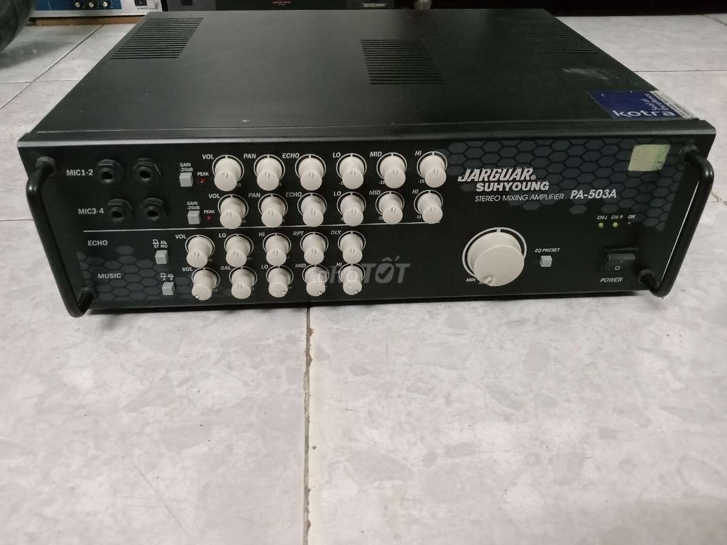 Ampli karaoke jarguar pa 503a