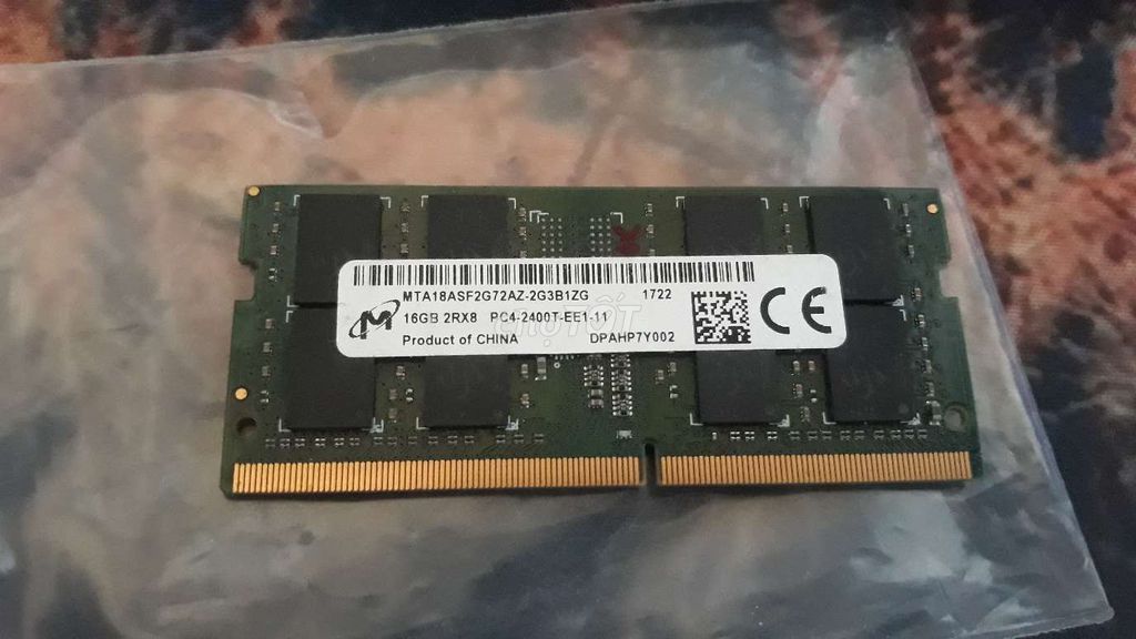 RAM micron 16GB tháo máy