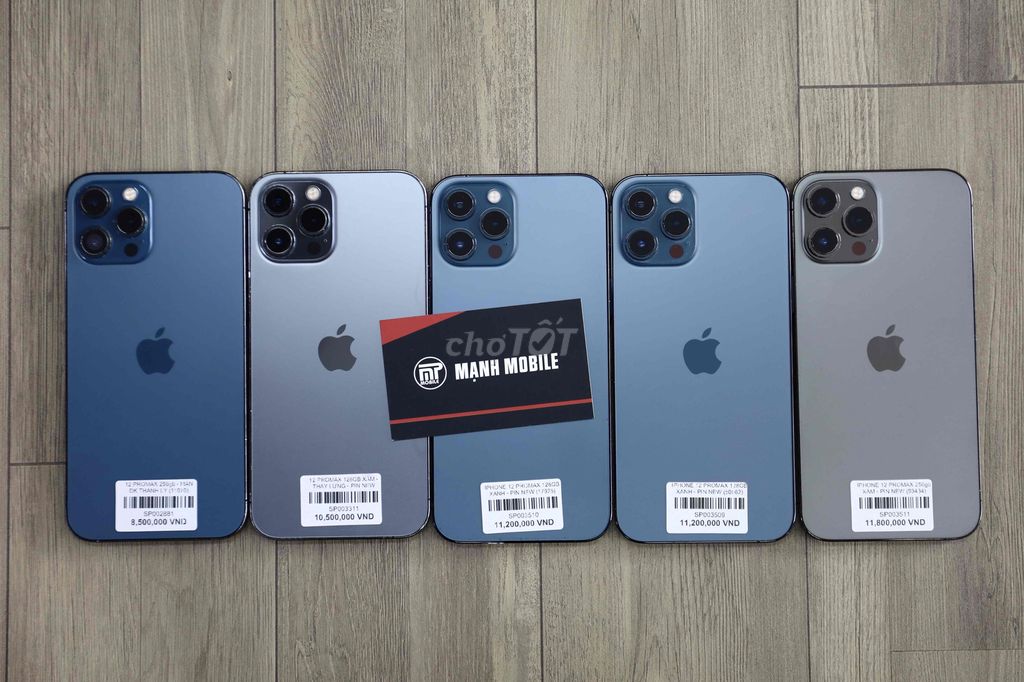 Apple iPhone 12 Pro Max 256GB Xám. Mua bán Điện thoại tại Huyện Đức Trọng Lâm Đồng được đăng bởi Mạnh Mobile hình 1