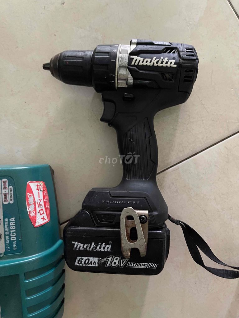 Máy khoan pin Makita DF484D 18V 2 cn kg chổi than. Mua bán Đồ chuyên dụng, Giống nuôi trồng tại Huyện Hòa Vang Đà Nẵng được đăng bởi thành hình 1