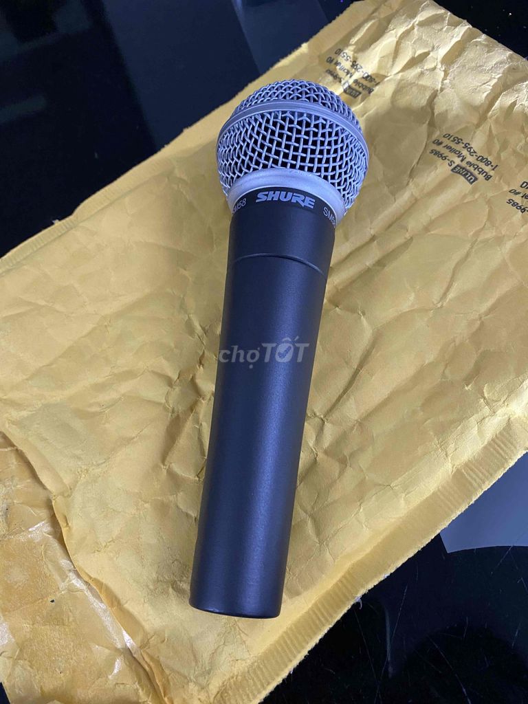 Mic Shure SM58. Mua bán Tivi, Âm thanh tại Thành phố Thủ Đức Tp Hồ Chí Minh được đăng bởi Vinh hình 1