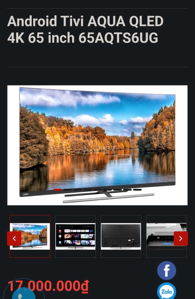 Tivi Qled 65 inch đời cao cấp 2023 chạy Google TV. Mua bán Tivi, Âm thanh tại Quận 7 Tp Hồ Chí Minh được đăng bởi Hoàng Long Tivi  hình 1