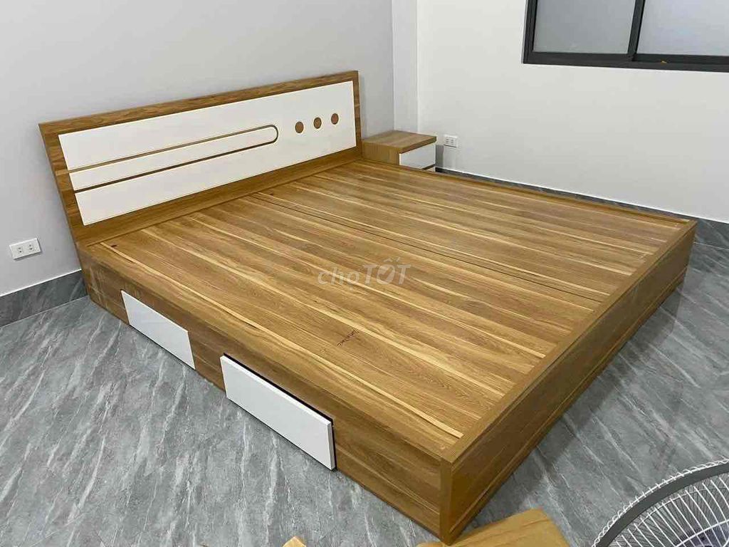 Giường Gỗ MDF mới hoàn toàn