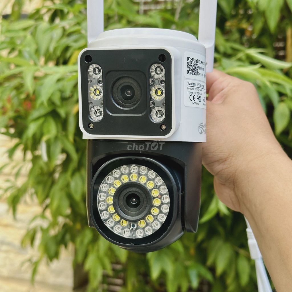 Camera an ninh 2 MẮT 8.0MPX MẪU MỚI 2026. Mua bán Máy ảnh, Máy quay tại Thành phố Thủ Đức Tp Hồ Chí Minh được đăng bởi CAMERA 360 HCM555 hình 1