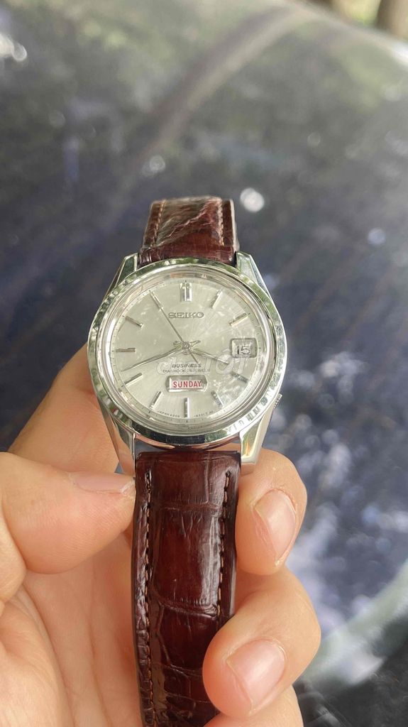 Đồng hồ Seiko Business 6206-8190 Nam Thép Bạc. Mua bán Đồng hồ tại Quận Cẩm Lệ Đà Nẵng được đăng bởi Hùng1985 hình 1
