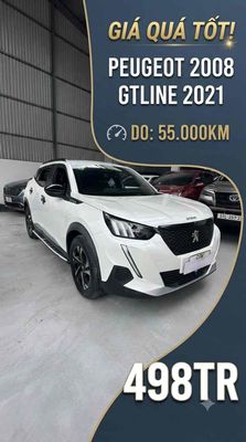 Peugeot 2008 GTline 2021 Trắng 55.000km