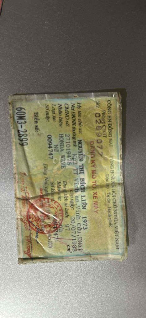 xe wave dọn tâm huyết chính chủ bill dọn 45c. Mua bán Xe máy tại Huyện Vĩnh Cửu Đồng Nai được đăng bởi Ngọc Khánh hình 6