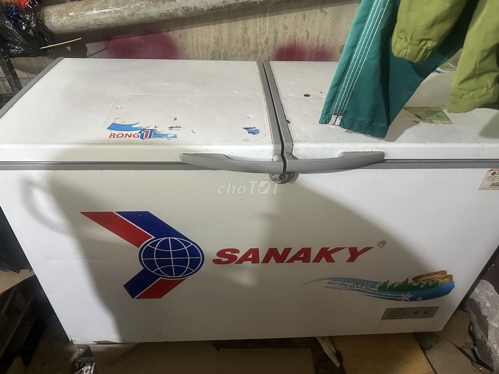 Tủ đông SANAKY Trắng. Mua bán Tủ lạnh tại Thành phố Bảo Lộc Lâm Đồng được đăng bởi Yen Dinh hình 1