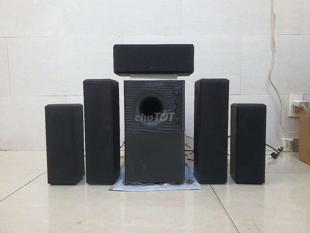 Loa Microlab X3/5.1  huyền thoại. Mua bán Tivi, Âm thanh tại Quận 5 Tp Hồ Chí Minh được đăng bởi Anh LỘC hình 1