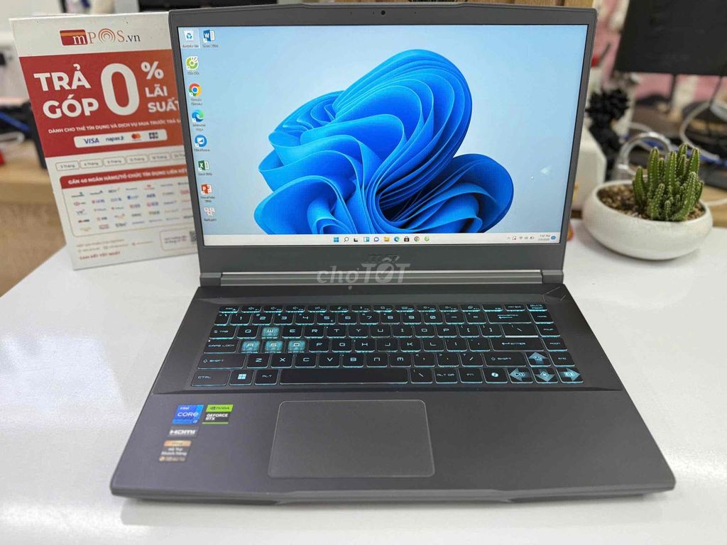 MSI Thin 15 i7-13620H/16GB/512GB/RTX3050/BH:9/9/26. Mua bán Laptop tại Quận Ninh Kiều Cần Thơ được đăng bởi Cầm Đồ Thànhmobile cần thơ hình 1