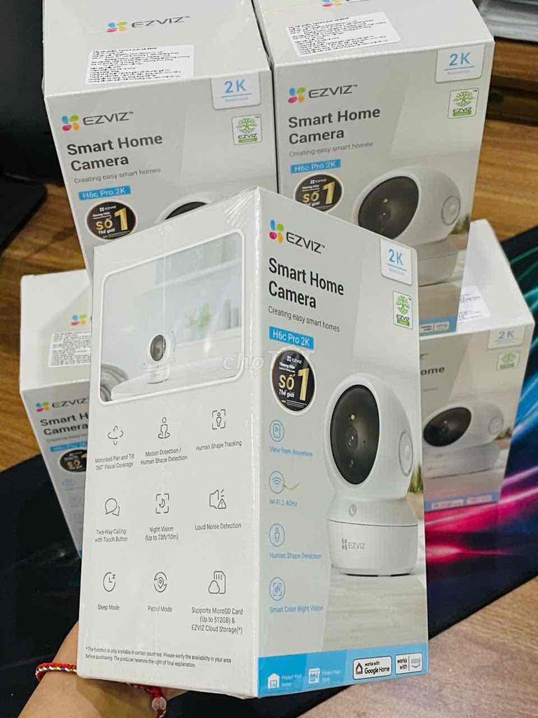 Camera an ninh EZVIZ H6c Pro 2K. Mua bán Máy ảnh, Máy quay tại Quận Hải Châu Đà Nẵng được đăng bởi Cao Ngọc Bảo Quyên hình 1