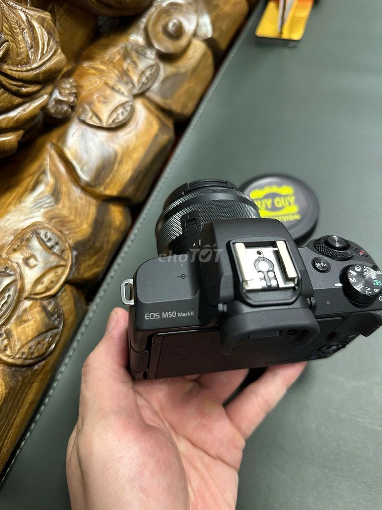 Máy ảnh Canon M50 Mark II Đã qua sử dụng. Mua bán Máy ảnh, Máy quay tại Quận Bình Tân Tp Hồ Chí Minh được đăng bởi Phạm Phú Duy hình 1