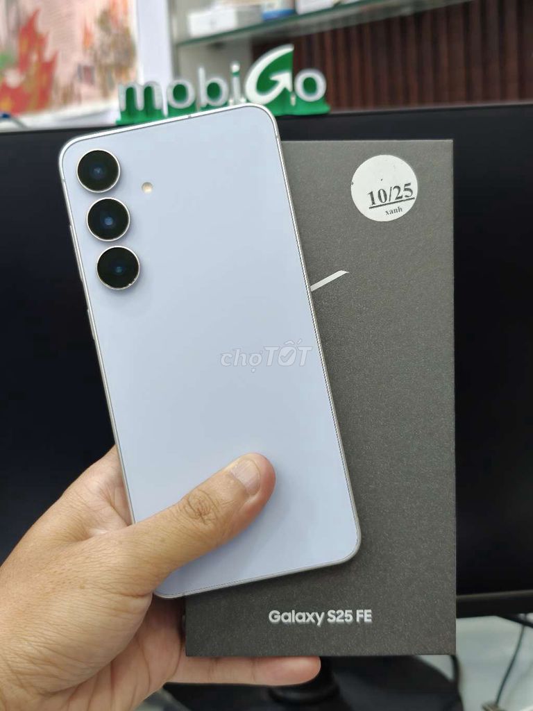 Samsung S25 FE 512GB bh 12/2026. Mua bán Điện thoại tại Quận Thanh Khê Đà Nẵng được đăng bởi Mobigo hình 1