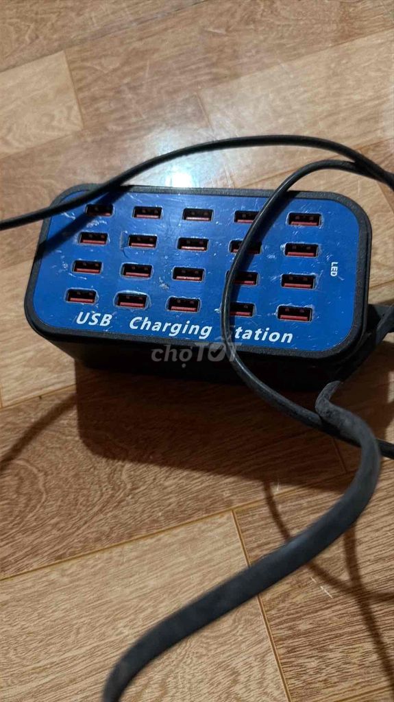 Trạm sạc USB 20 cổng Xanh dương, Đen. Mua bán Phụ kiện (Màn hình, Chuột...) tại Huyện Sơn Động Bắc Giang được đăng bởi Nguyễn Đức khải  hình 1
