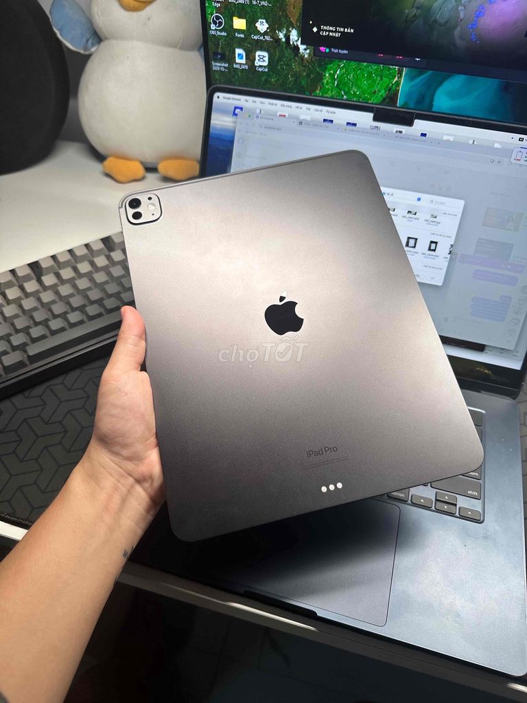 Apple iPad Pro M4 13 inch 256GB Xám. Mua bán Máy tính bảng tại Quận Ba Đình Hà Nội được đăng bởi Le Nguyen Duc Anh hình 1