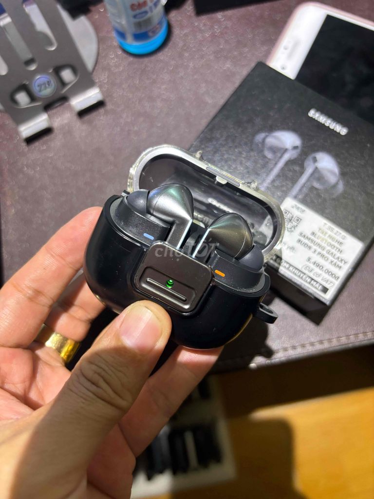 Tai nghe Bluetooth Samsung Galaxy Buds 3 Pro Xám. Mua bán Tivi, Âm thanh tại Thành phố Thủ Đức Tp Hồ Chí Minh được đăng bởi Minh Sang Store Góp Bao Nợ Xấu hình 1