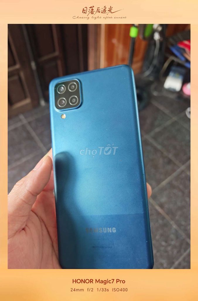 Samsung A12 4GB/128GB Xanh. Mua bán Điện thoại tại Thành phố Huế Thừa Thiên Huế được đăng bởi H hình 1