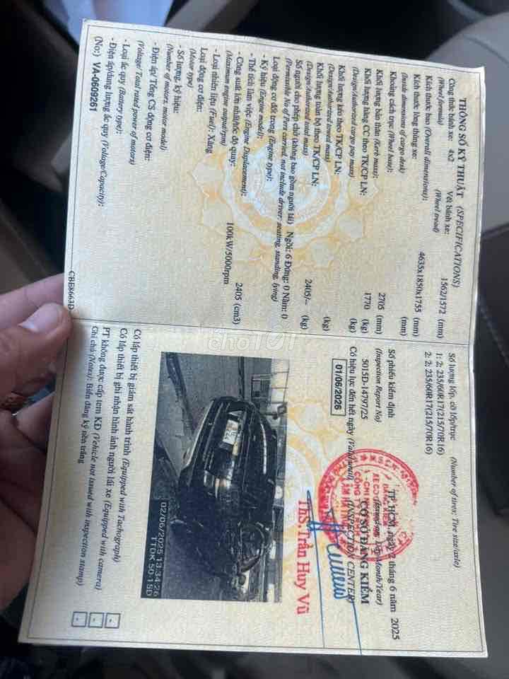 Chevrolet Captiva 2007 LT 2.4 - 900000 km. Mua bán Ô tô tại Huyện Hóc Môn Tp Hồ Chí Minh được đăng bởi le văn hận  hình 13