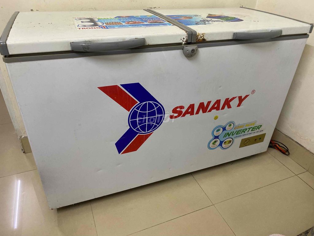 Tủ đông Sanaky 400L Inverter đã sử dụng. Mua bán Tủ lạnh tại Thành phố Biên Hòa Đồng Nai được đăng bởi Vu Duyen Hai hình 1