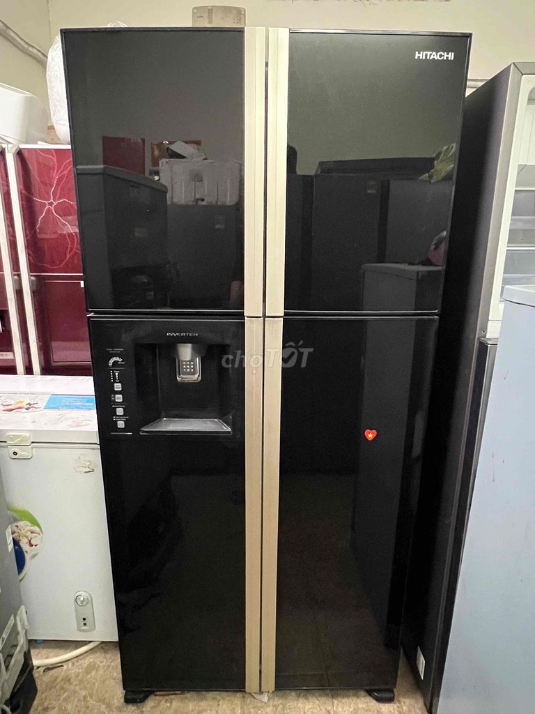 Tủ lạnh Hitachi 540L 4 cửa lấy nước ngoài,zin. Mua bán Tủ lạnh tại Quận Cầu Giấy Hà Nội được đăng bởi Điện lạnh Hà nội hình 1