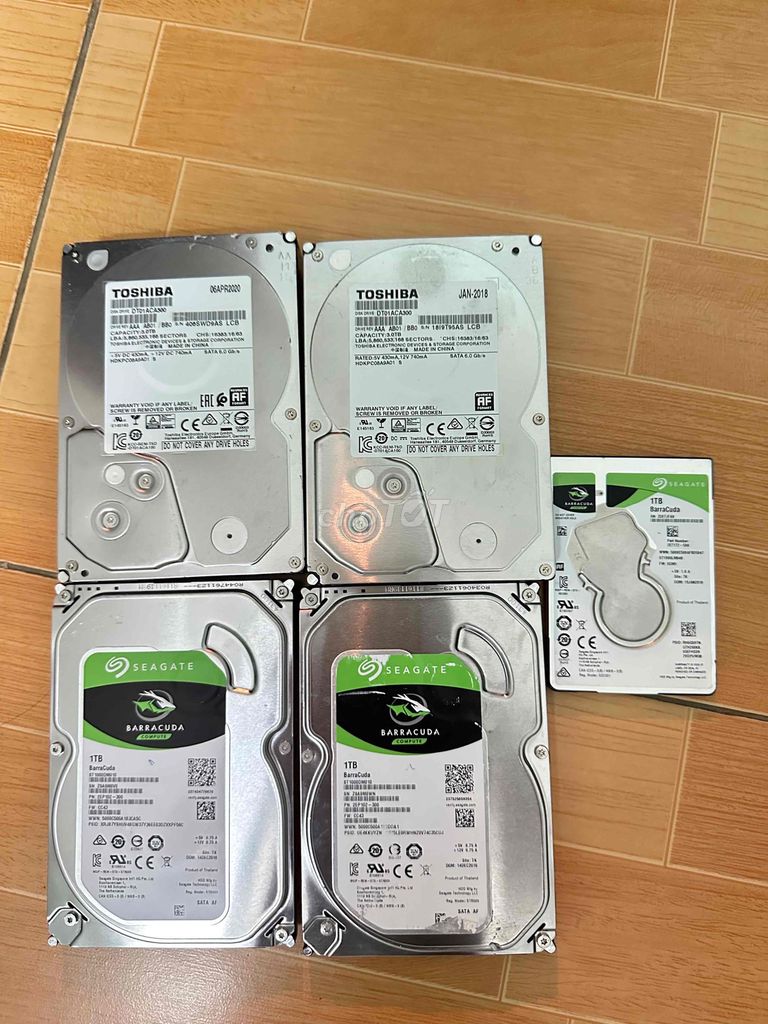 Ổ cứng HDD 3TB và 1TB. Mua bán Linh kiện (RAM, Card...) tại Quận Hồng Bàng Hải Phòng được đăng bởi V Hung hình 1