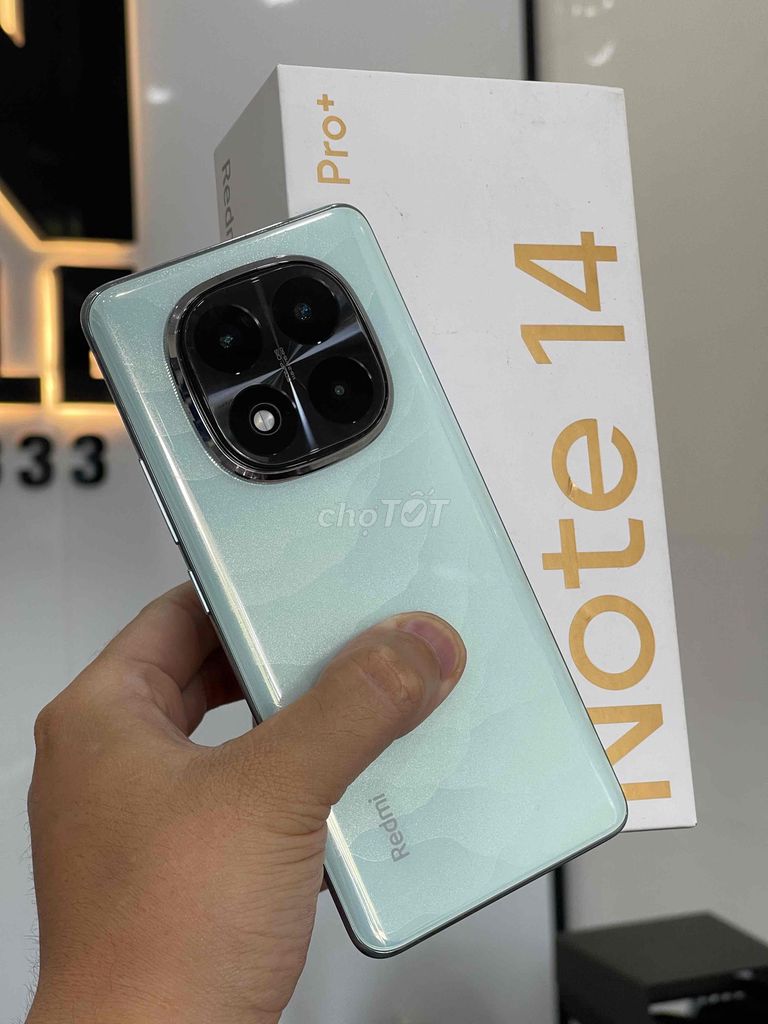Xiaomi Redmi Note 14 Pro Plus 256GB Xanh. Mua bán Điện thoại tại Thành phố Buôn Ma Thuột Đắk Lắk được đăng bởi HN Mobile BMT hình 1