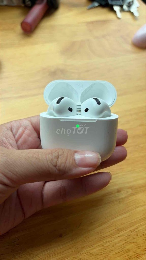 PASS AIRPOD 4 CHÍNH HÃNG CHỐNG ỒN MÀU TRẮNG. Mua bán Tivi, Âm thanh tại Quận 8 Tp Hồ Chí Minh được đăng bởi Tên chưa cung cấp hình 1