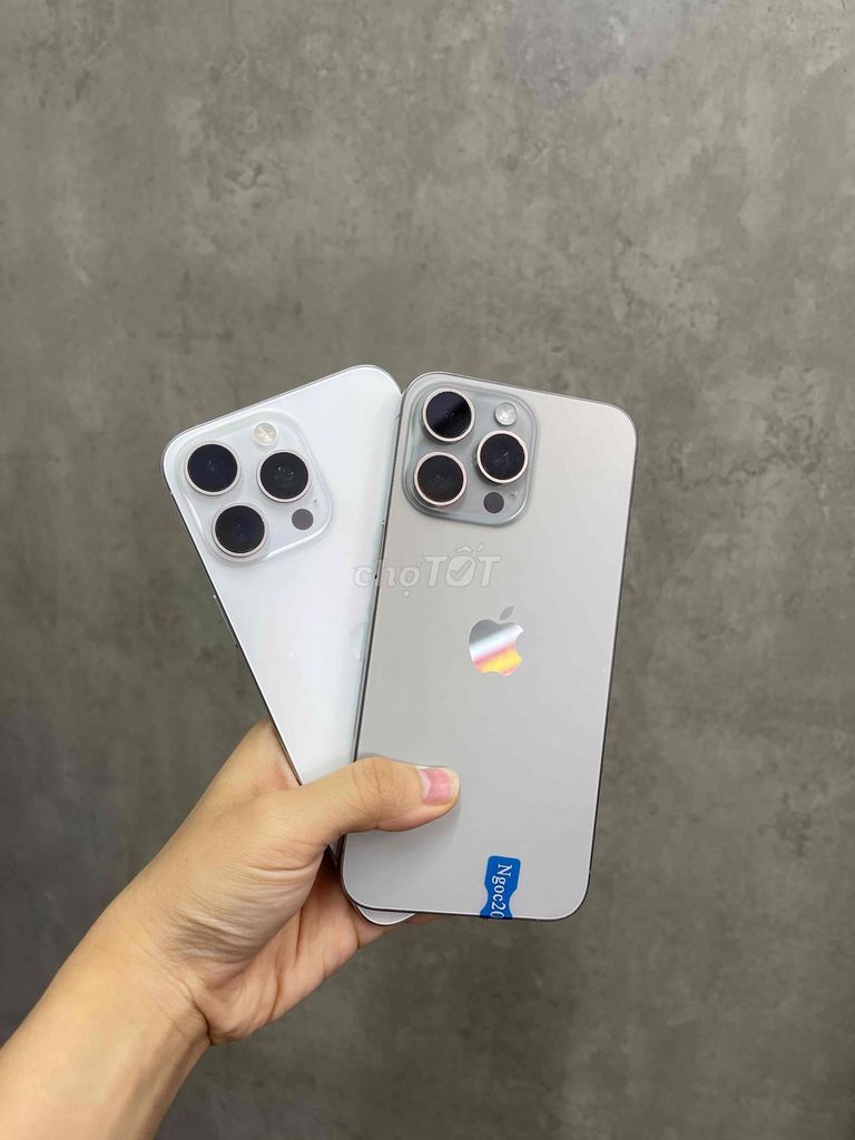 Apple iPhone 15 Pro Max Trắng, Xám Mới nguyên zin. Mua bán Điện thoại tại Thành phố Thái Bình Thái Bình được đăng bởi Mê Ngủ hình 1
