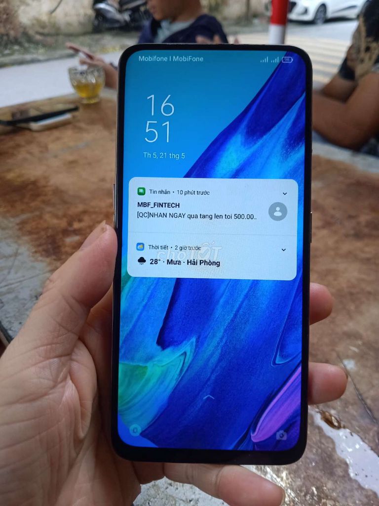 Oppo Reno2 F 128GB Trắng Đã dùng. Mua bán Điện thoại tại Quận Kiến An Hải Phòng được đăng bởi Davit didong hình 1