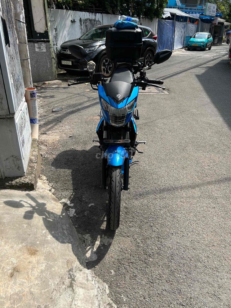 Suzuki Raider 2017 Xanh dương 74210 km. Mua bán Xe máy tại Quận Bình Thạnh Tp Hồ Chí Minh được đăng bởi Hoàng Bảo hình 3