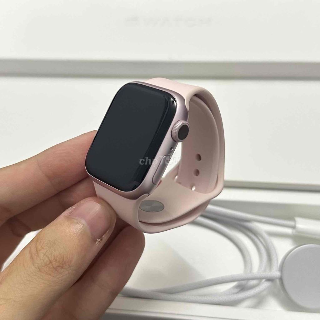 Apple Watch Series 9 GPS 41mm Hồng 99%. Mua bán Thiết bị đeo thông minh tại Huyện Nhà Bè Tp Hồ Chí Minh được đăng bởi Nguyễn Hữu Thắng hình 1
