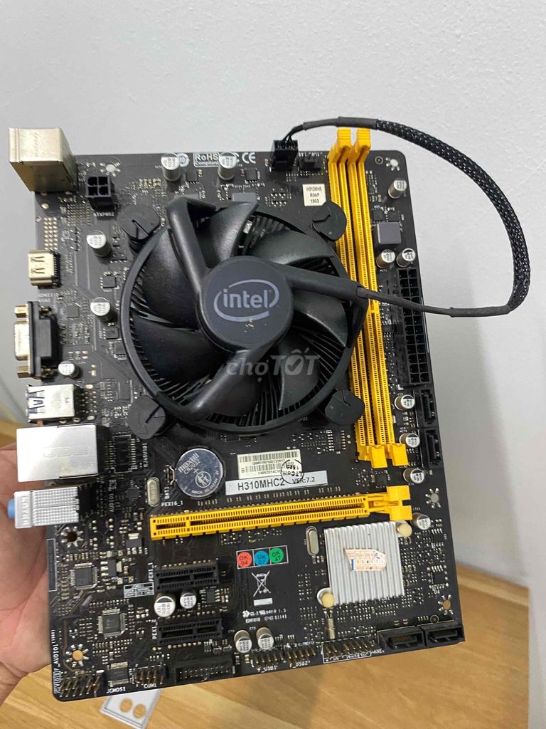 Combo Biostar H310 i3 8100 8GB Đen Vàng. Mua bán Linh kiện (RAM, Card...) tại Thành phố Long Xuyên An Giang được đăng bởi La Thọ hình 1