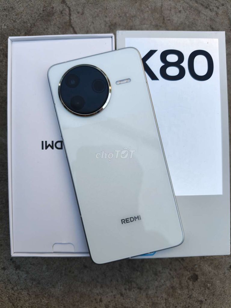 Xiaomi Redmi K80 12GB/256GB Trắng. Mua bán Điện thoại tại Quận Bình Tân Tp Hồ Chí Minh được đăng bởi Anh Rin hình 1
