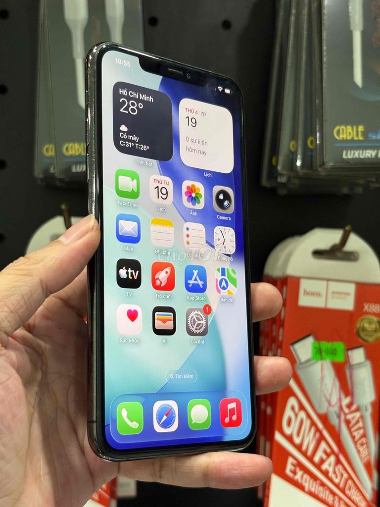 Apple iPhone 11 Pro Max 64GB Xám. Mua bán Điện thoại tại Huyện Lấp Vò Đồng Tháp được đăng bởi Trần Toàn hình 1