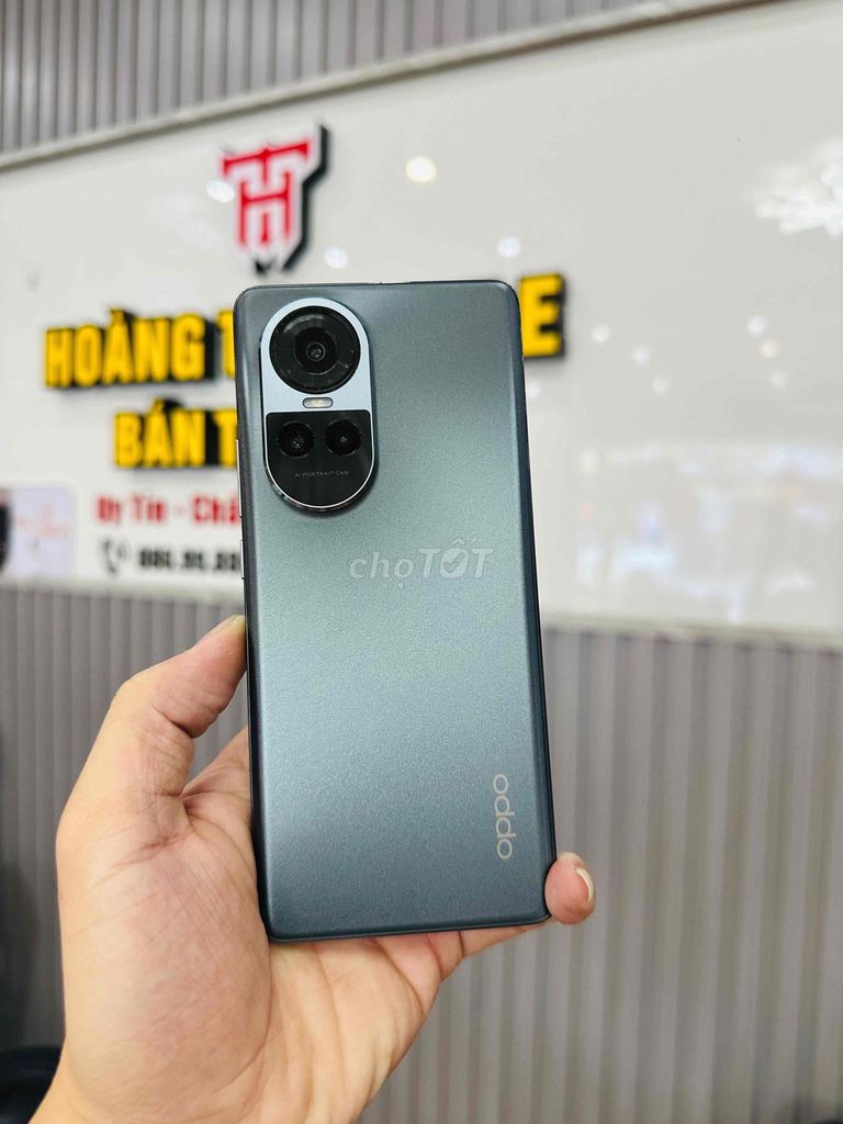 OPPO Reno 10 5G Đen 8/256G. Mua bán Điện thoại tại Quận Liên Chiểu Đà Nẵng được đăng bởi Hoàng Tú Mobile hình 1
