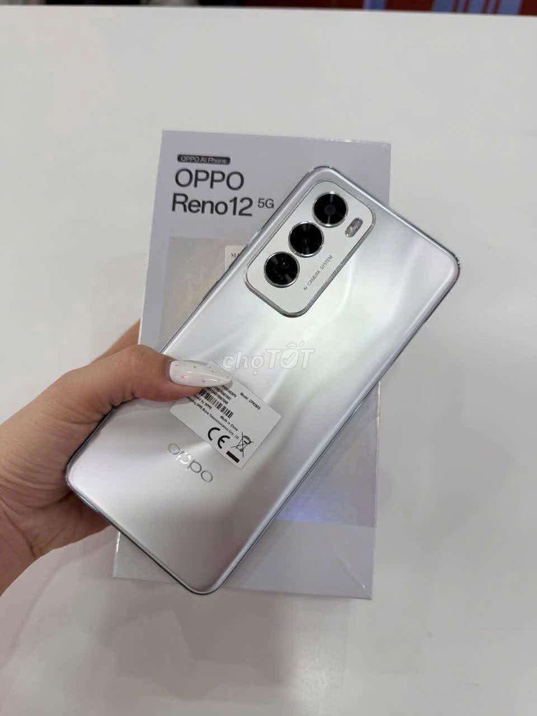 OPPO Reno12 5G 12GB/256GB Bạc. Mua bán Điện thoại tại Thành phố Bắc Ninh Bắc Ninh được đăng bởi Tuấn hình 1