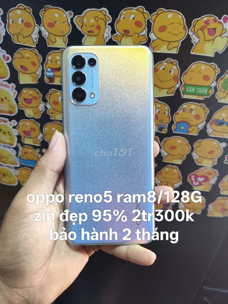 Oppo Reno5 8GB/128GB. Mua bán Điện thoại tại Thành phố Châu Đốc An Giang được đăng bởi Chú Vịt Con châu đốc hình 1