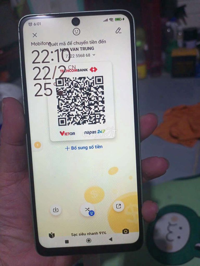 Xiaomi Redmi Note 13 128GB Xanh. Mua bán Điện thoại tại Quận Cẩm Lệ Đà Nẵng được đăng bởi ngô văn trung hình 1