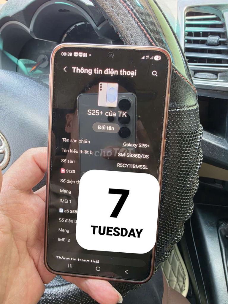 Samsung Galaxy S25+ 512GB Vàng hồng. Mua bán Điện thoại tại Quận Bình Tân Tp Hồ Chí Minh được đăng bởi HOÀN TK hình 1