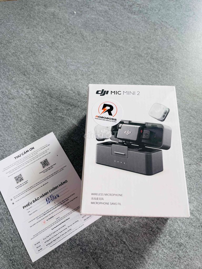 Microphone không dây DJI Mic Mini 2 Đen. Mua bán Tivi, Âm thanh tại Quận Ngũ Hành Sơn Đà Nẵng được đăng bởi Tiên nguyễn hình 1