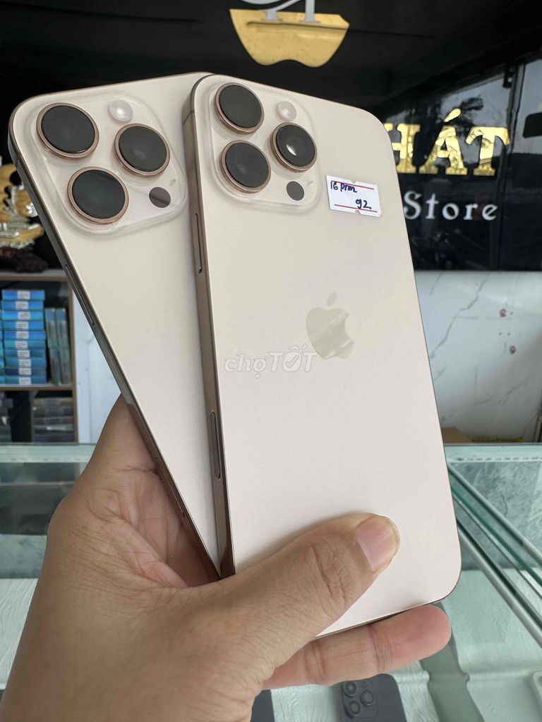 Apple iPhone 16 Pro Max 256GB Vàng Sa Mạc 9X%. Mua bán Điện thoại tại Quận Bình Tân Tp Hồ Chí Minh được đăng bởi THUẬN PHÁT MOBILE hình 1