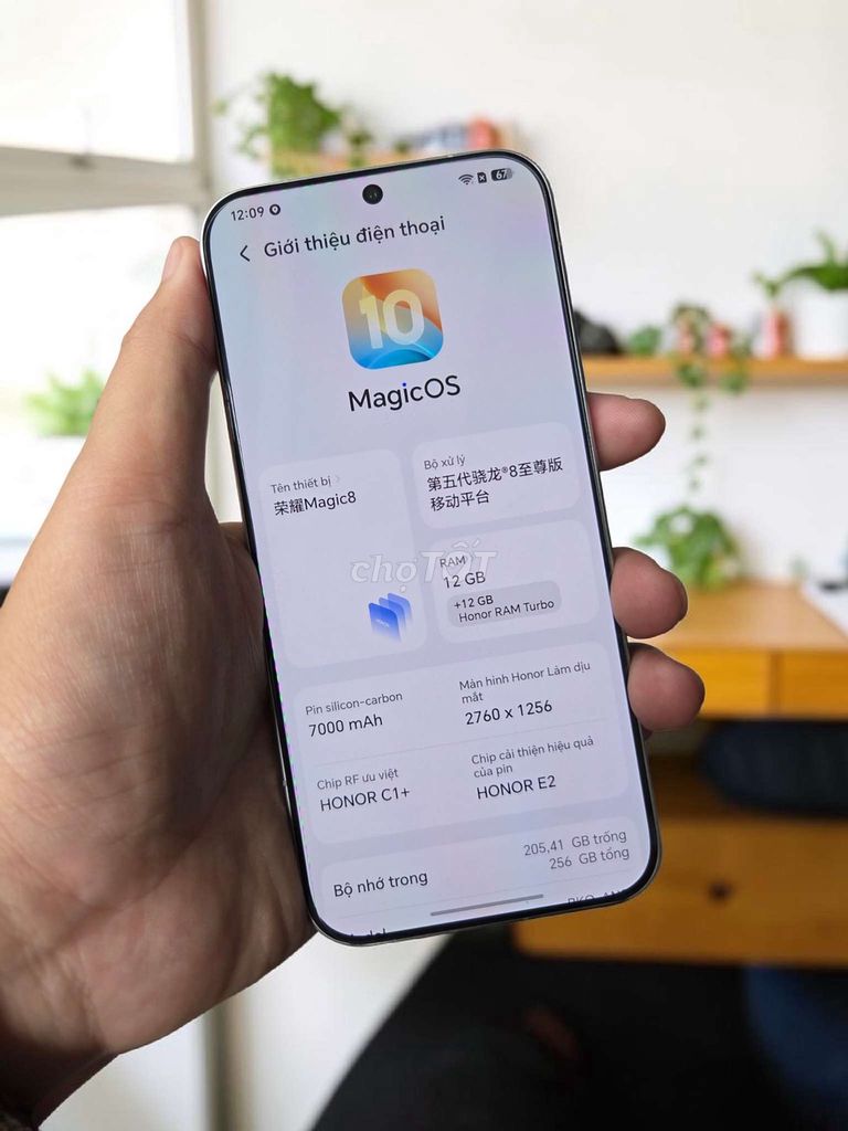 Honor Magic 8 256GB Bạc. Mua bán Điện thoại tại Quận 10 Tp Hồ Chí Minh được đăng bởi NaMobile hình 1