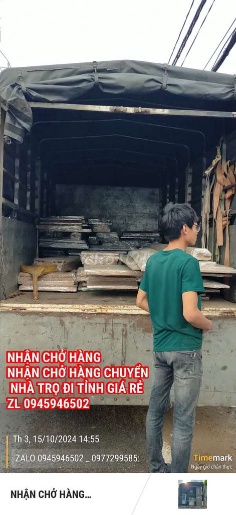 Nhận chở hàng chuyển nhà